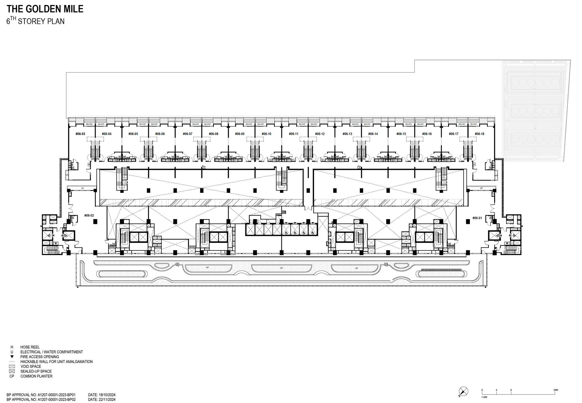 6th Storey Plan floor plan